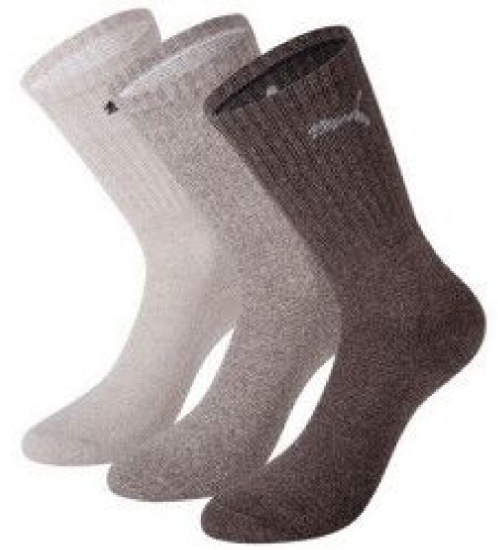 PUMA REGULAR CREW 3PPK (7312051-804)