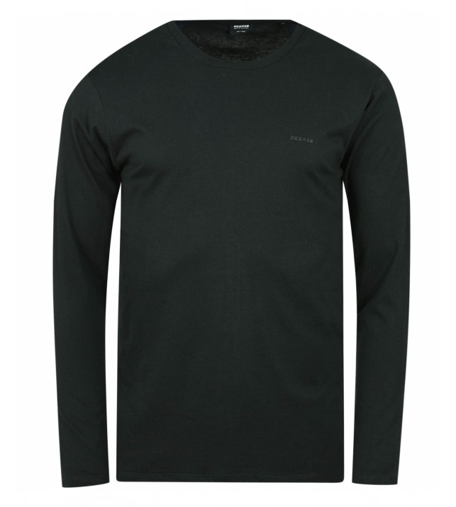 REBASE JERSEY LS T-SHIRT (RTS-236 BLACK)