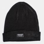 REBASE KNITTED BEANIE (RMHT-12 BLACK)
