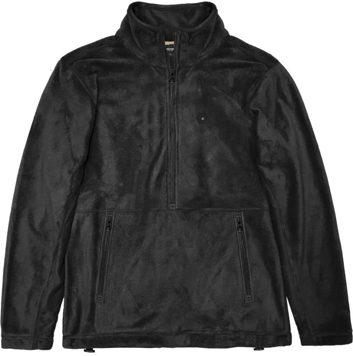 REBASE POLAR FLEECE HALF ZIP (RMFT-14 BLACK)
