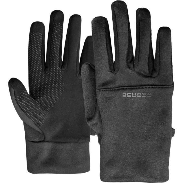 REBASE TOUCH TECH GLOVES (RMG-01 BLACK)