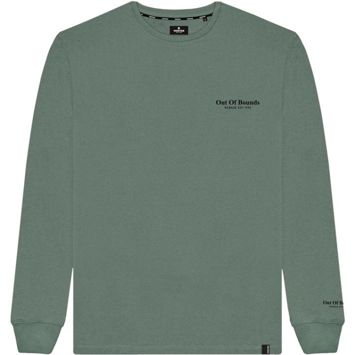 REBASE JERSEY LS T-SHIRT (RTS-240 DK MINT)