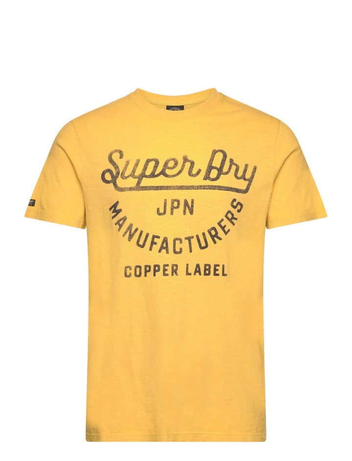 SUPERDRY OVIN COOPER LABEL SCRIPT TEE (M1011905A-2AO)