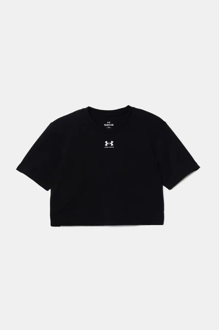 UNDER ARMOUR RIVAL SS TEE GIRLS (1389755-001)