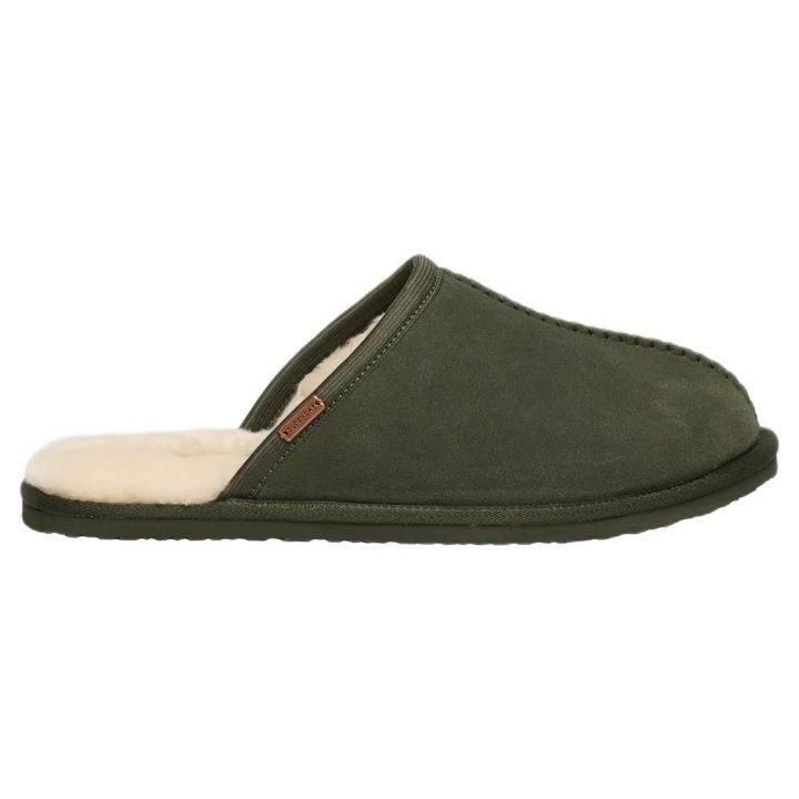 SUPERDRY FAUX SUEDE MULE SLIPPER (MF110279A-1KM)