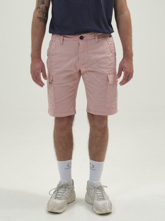 EMERSON STRECH CARGO SHORT PANTS (211.EM47.95 PALE ROSE)