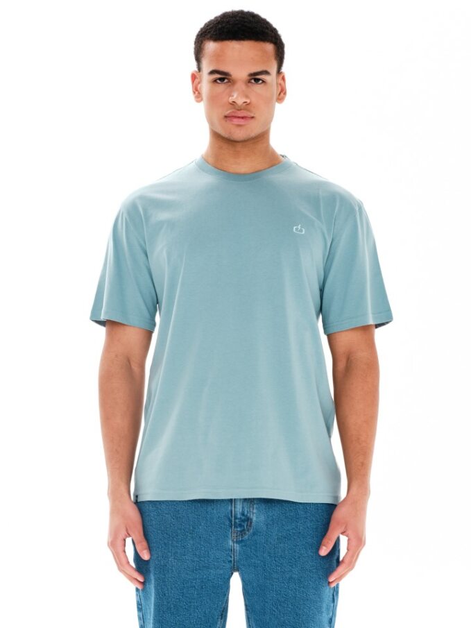 EMERSON T-SHIRT (241-EM33.122 MISTY BLUE)