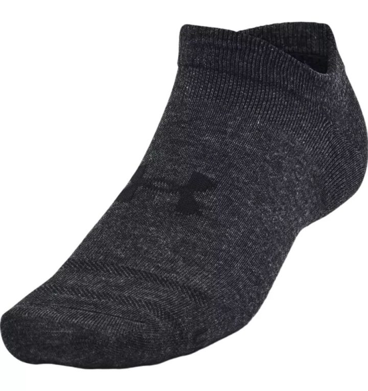 UNDER ARMOUR ESSENTIAL  NS 3PPK SOCKS (1382623-001)