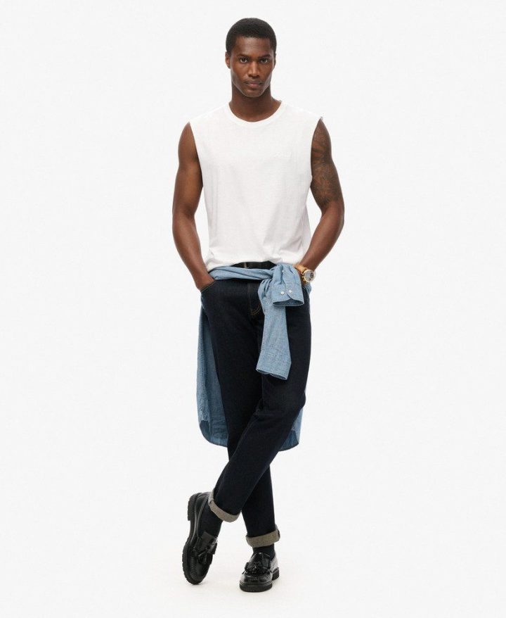 SUPERDRY OVIN RAW EDGE TANK (M6010897A-01C)