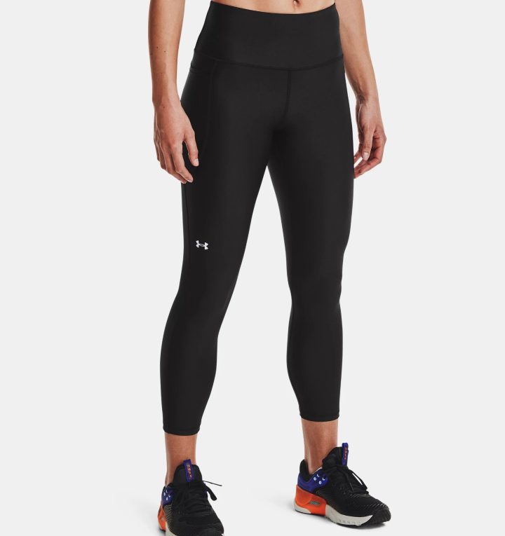 UNDER ARMOUR HeatGear No-Slip Waistband Ankle Leggings (1365335-001)