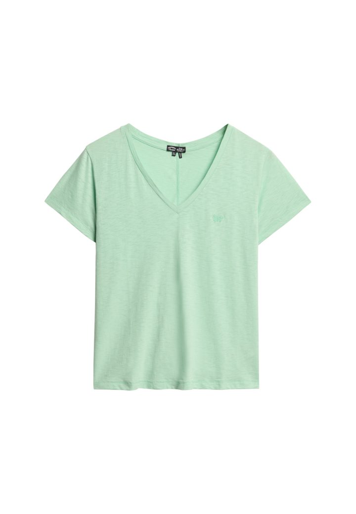 SUPERDRY STUDIOS SLUB EMB VEE TEE (W1011181A-EKV)
