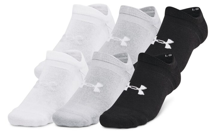 UNDER ARMOUR ESS NOSHOW 6PACK SOCKS (1382611-002)