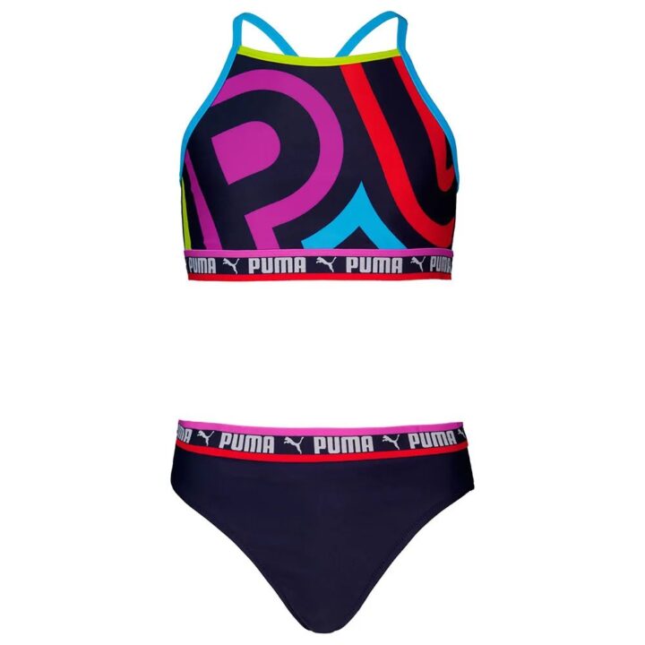 PUMA SWIM PLACED PRINT BIKINI SET GIRLS (701237083-001)