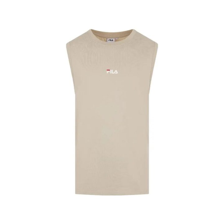 FILA TANK TOP T-SHIRT (APCDMS25001-BEIZE)