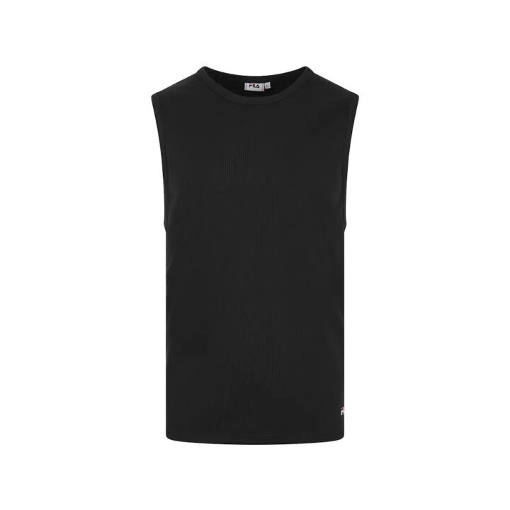 FILA TANK TOP T-SHIRT (APCDMS25009-BLACK)