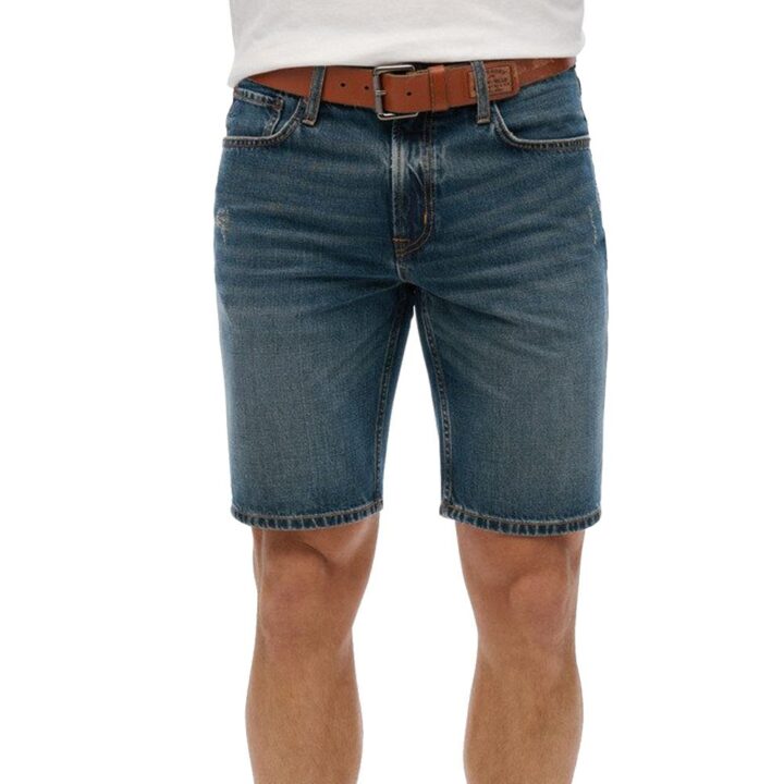 SUPERDRY OVERSIZED WASHED DENIM  SHORT  (M7110495A-B1Q)