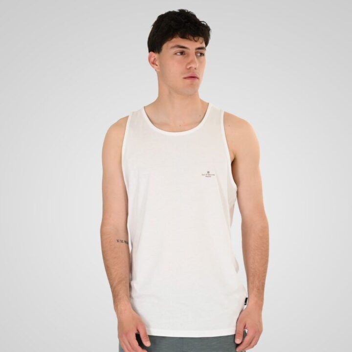 REBASE Sleeveless T-SHIRT (261RTSl.9106 WHITE)