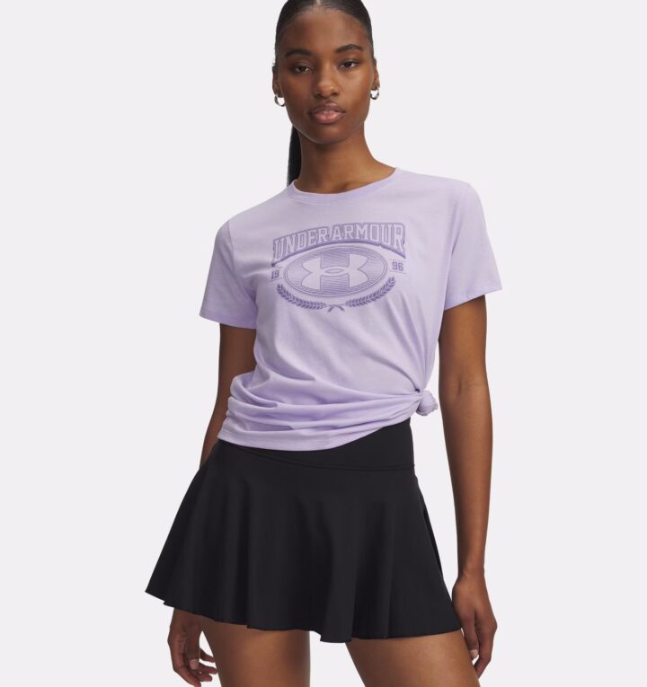 UNDER ARMOUR W VARSITY SS T-SHIRT (6010592-536)