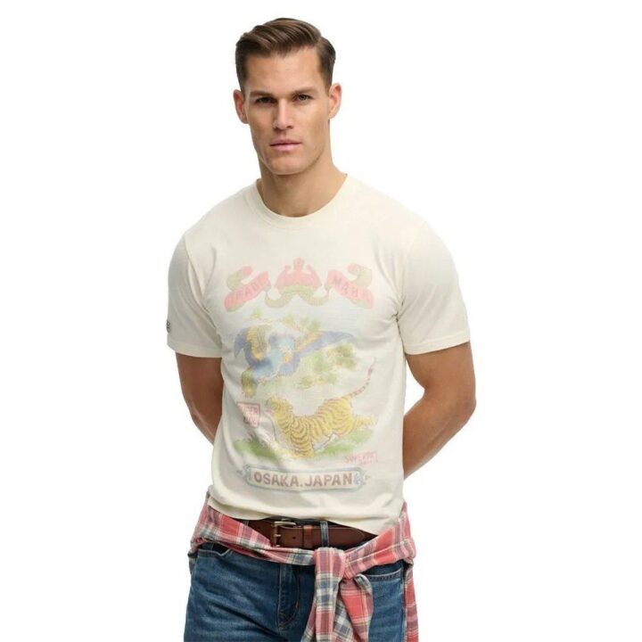 SUPERDRY  VL TOKYO RELAXED TEE (M1012235A-22C)
